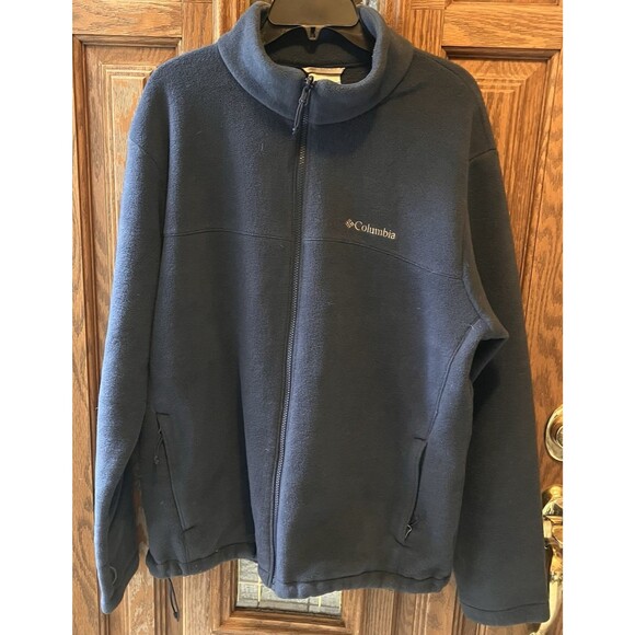 COLUMBIA INTERCHANGE MEN'S FLEECE ZIP UP JACKET, SIZE XL, EXCELLENT SHAPE - Picture 1 of 14